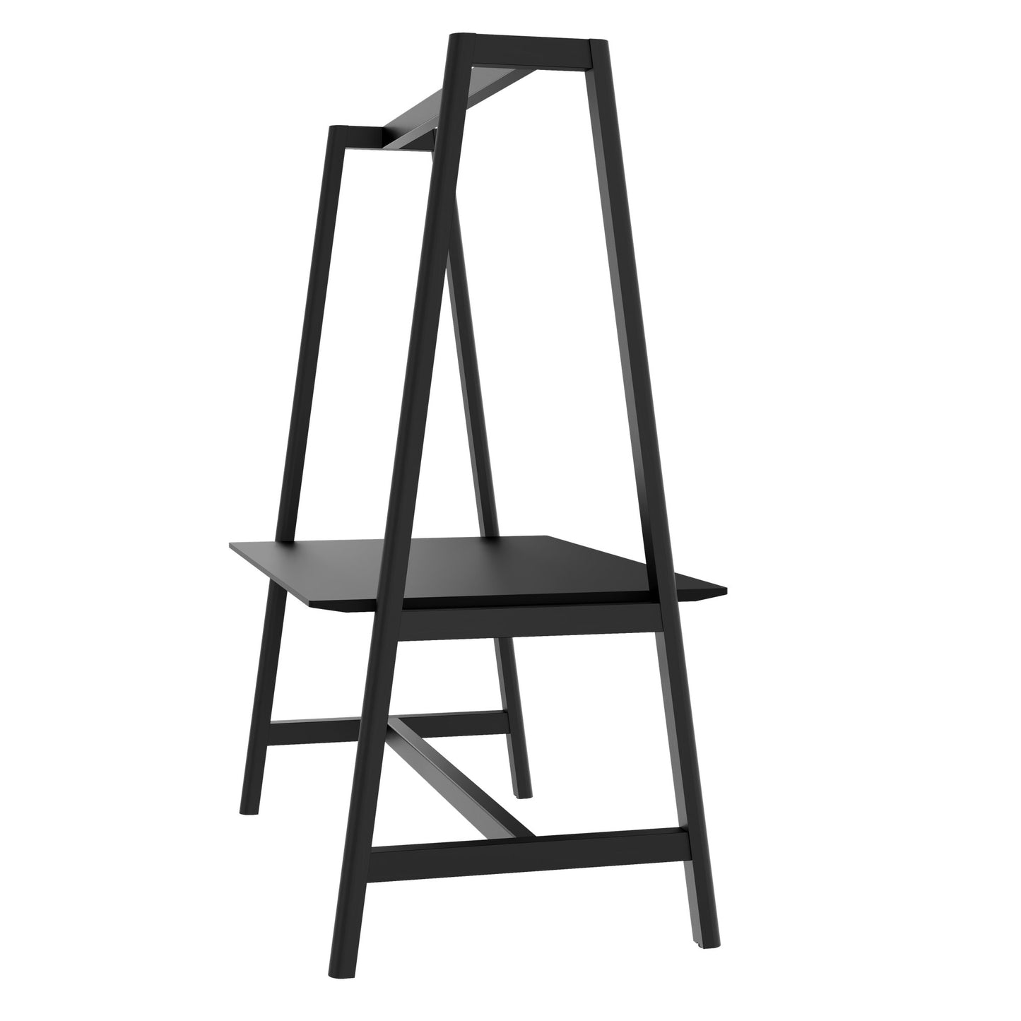 NOVA WOOD Tabella multiuso | 1400 - 1800 x 740 - 1050 mm, Fenix Black