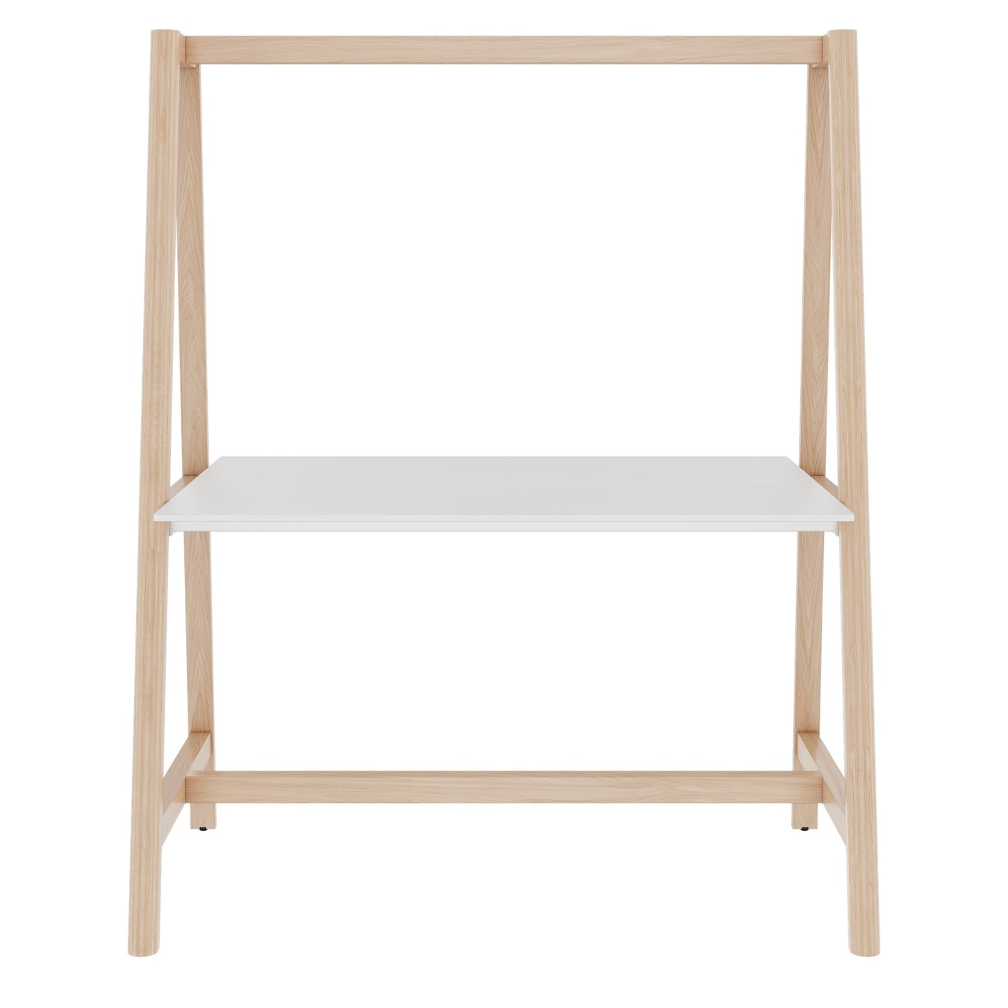 NOVA WOOD Multipurpose Tisch | 1400 - 1800 x 740 - 1050 mm, HPL Weiß