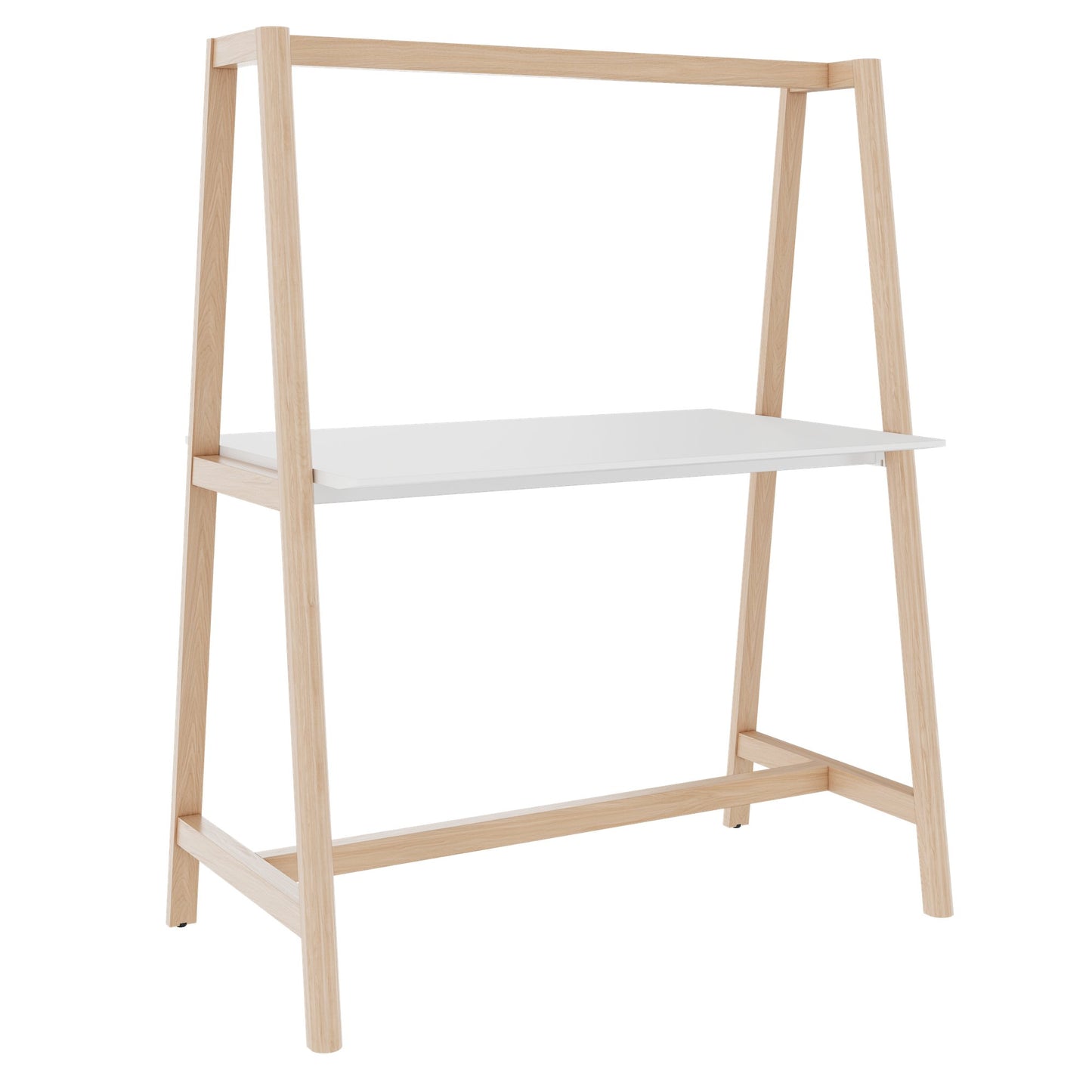 NOVA WOOD Multipurpose Tisch | 1400 - 1800 x 740 - 1050 mm, HPL Weiß