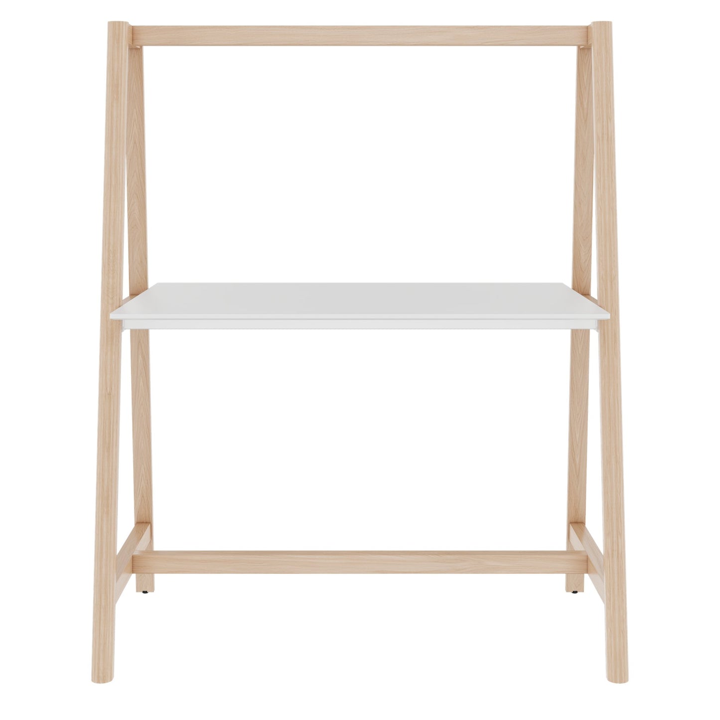 NOVA WOOD Multipurpose Tisch | 1400 - 1800 x 740 - 1050 mm, HPL Weiß