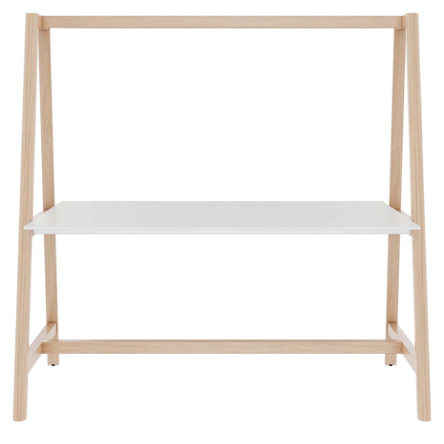 NOVA WOOD Multipurpose Tisch | 1400 - 1800 x 740 - 1050 mm, HPL Weiß