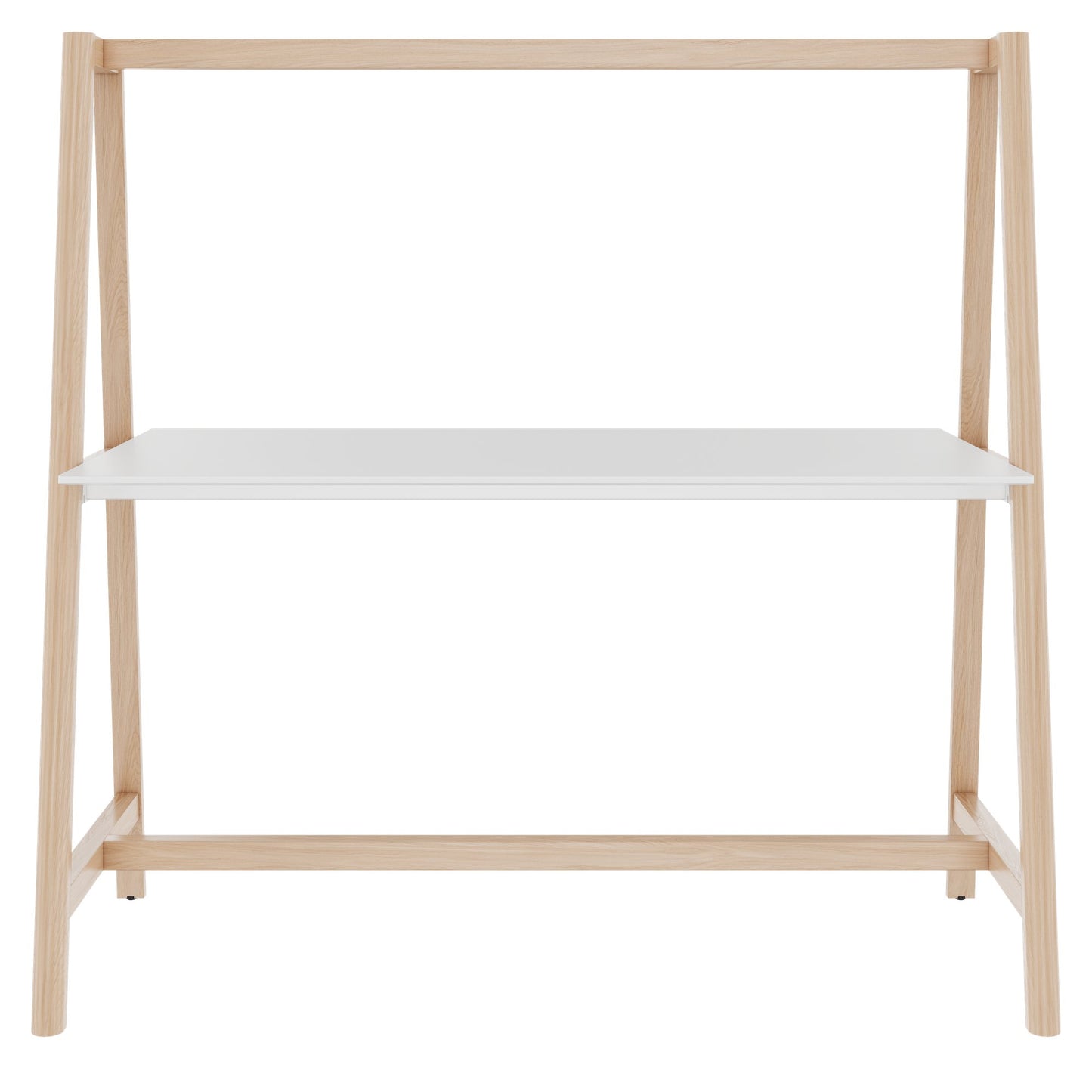 NOVA WOOD Multipurpose Tisch | 1400 - 1800 x 740 - 1050 mm, HPL Weiß