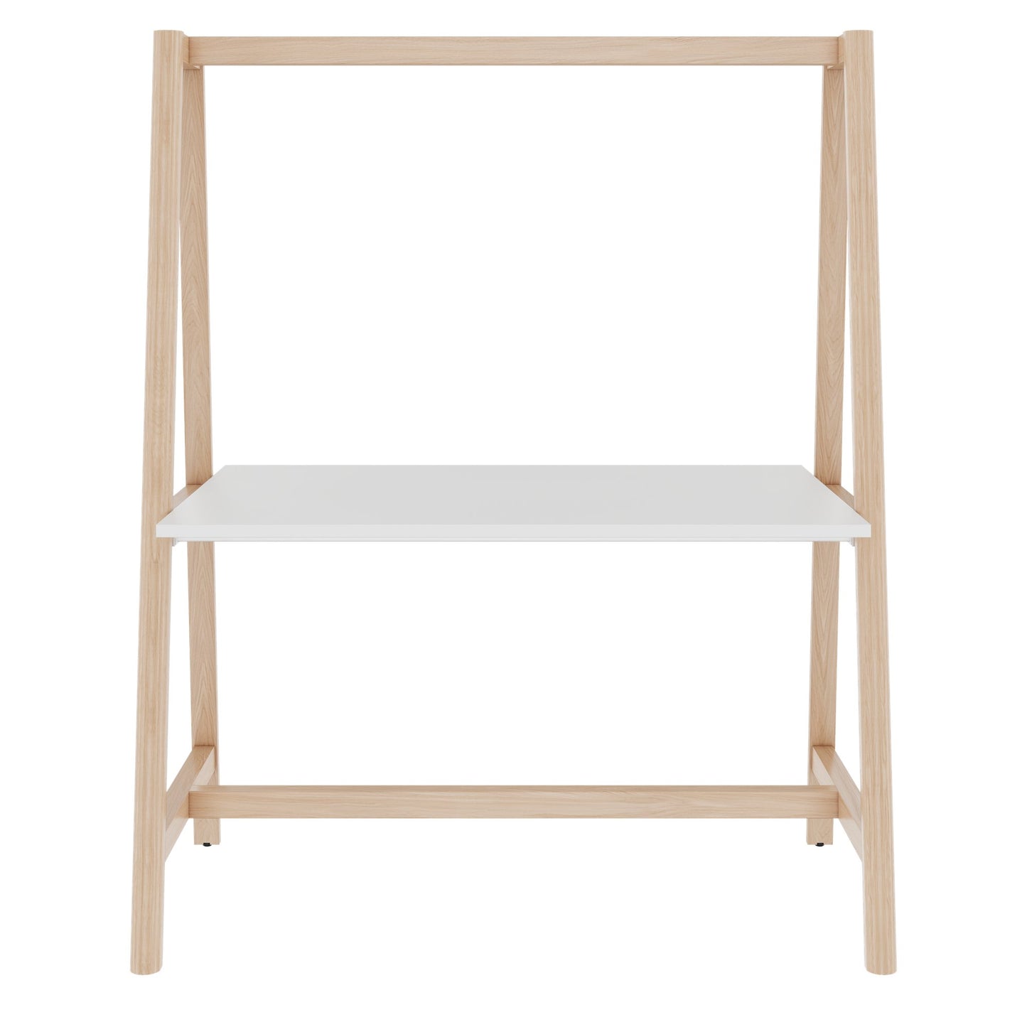 NOVA WOOD Multipurpose table | 1400 - 1800 x 740 - 1050 mm, white
