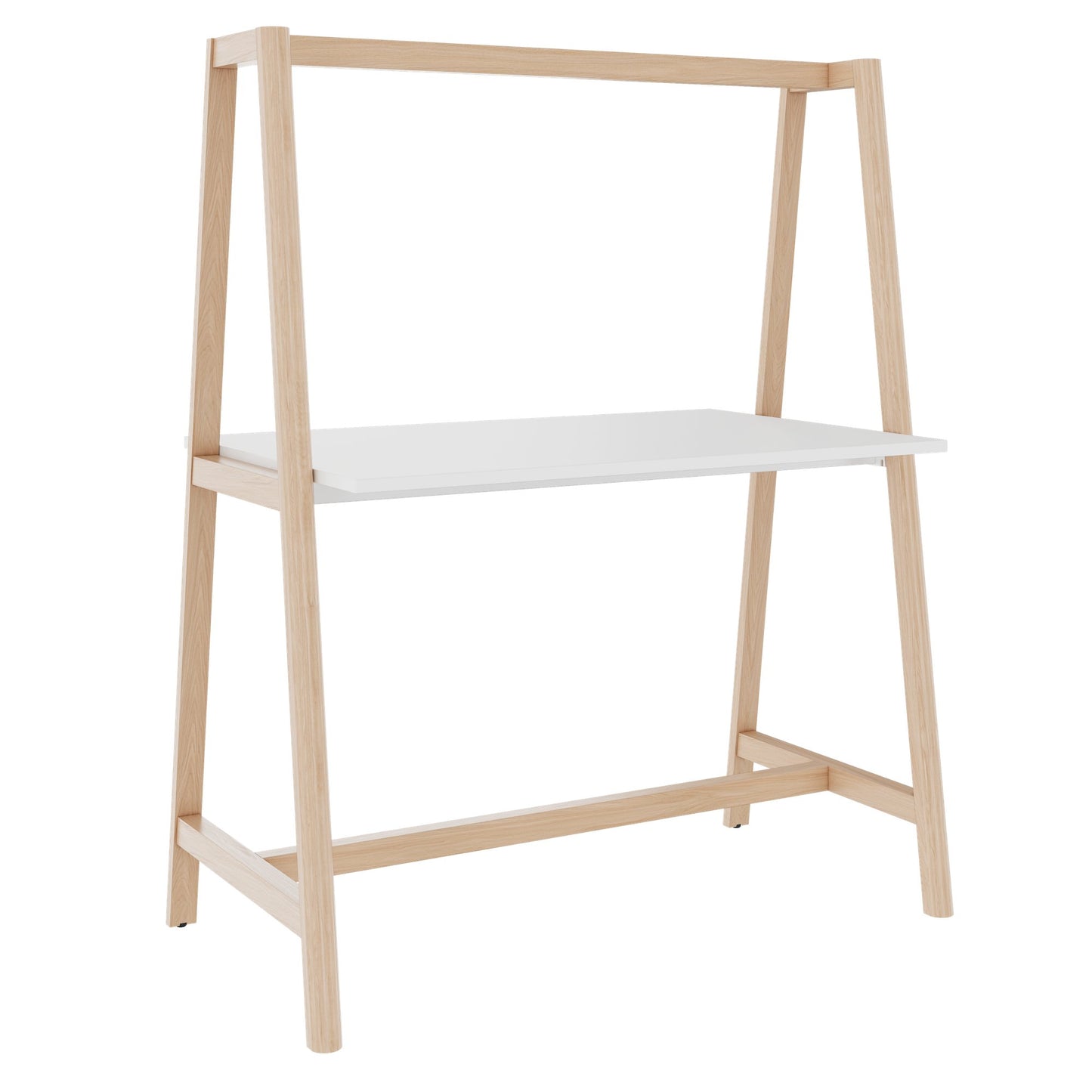 NOVA WOOD Multipurpose table | 1400 - 1800 x 740 - 1050 mm, white
