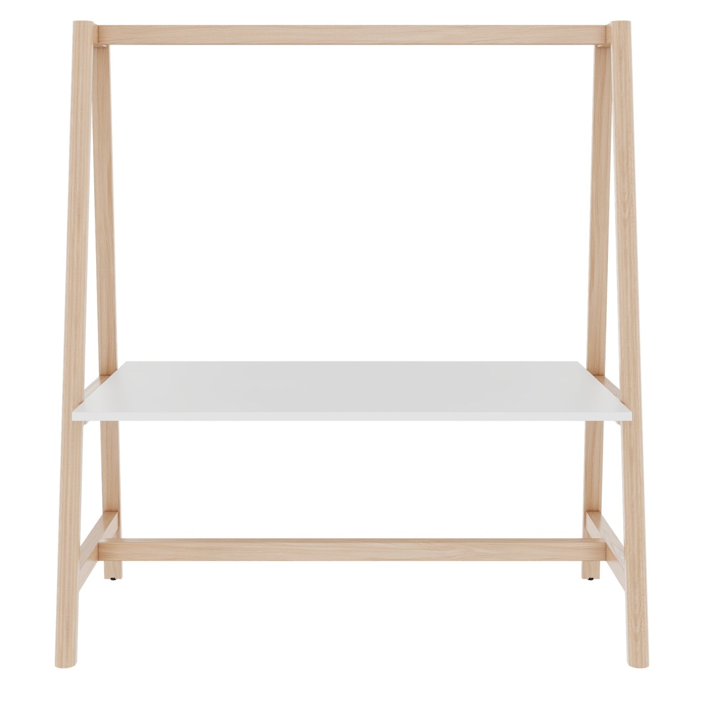 NOVA WOOD Multipurpose table | 1400 - 1800 x 740 - 1050 mm, white