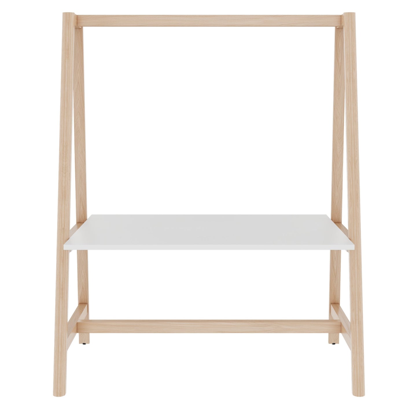 NOVA WOOD Multipurpose table | 1400 - 1800 x 740 - 1050 mm, white