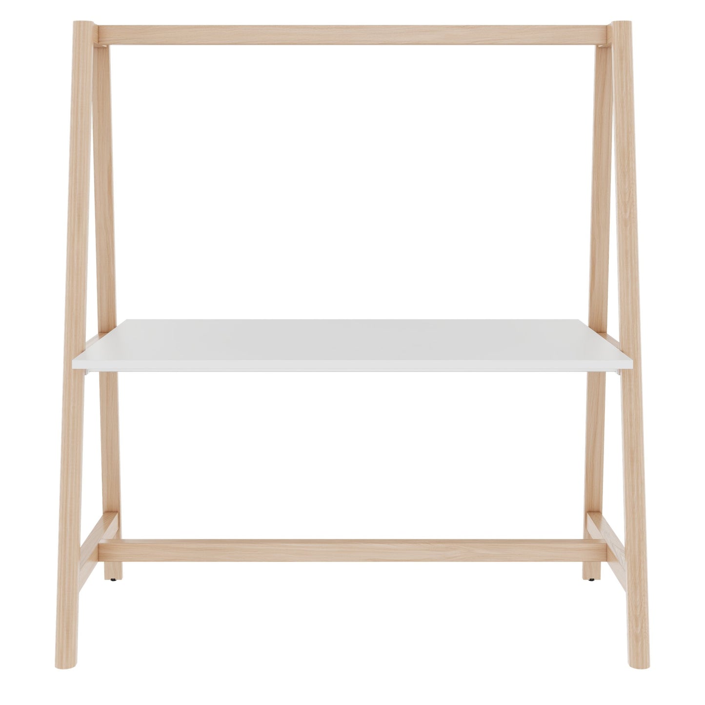 NOVA WOOD Multipurpose table | 1400 - 1800 x 740 - 1050 mm, white