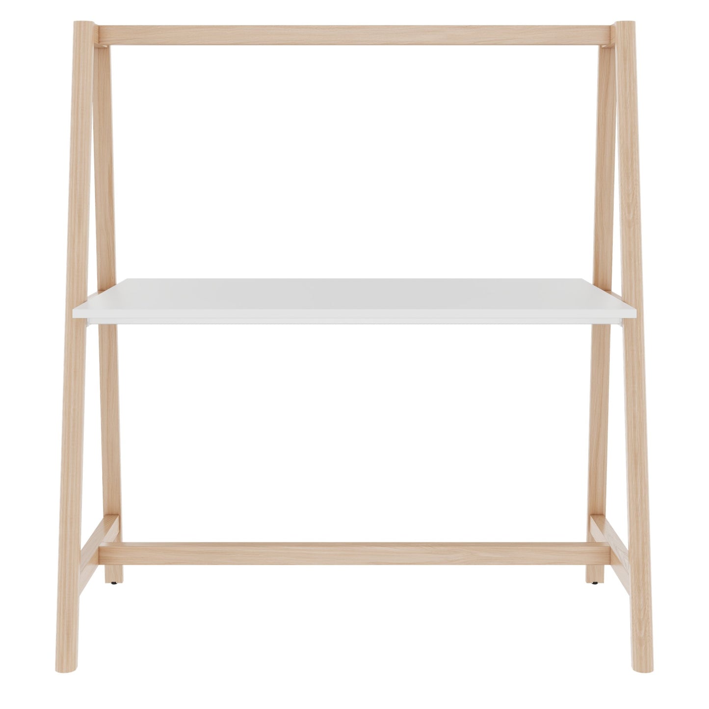 NOVA WOOD Multipurpose table | 1400 - 1800 x 740 - 1050 mm, white
