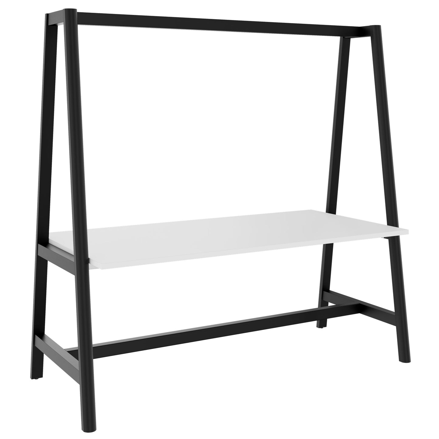 NOVA WOOD Multipurpose table | 1400 - 1800 x 740 - 1050 mm, white