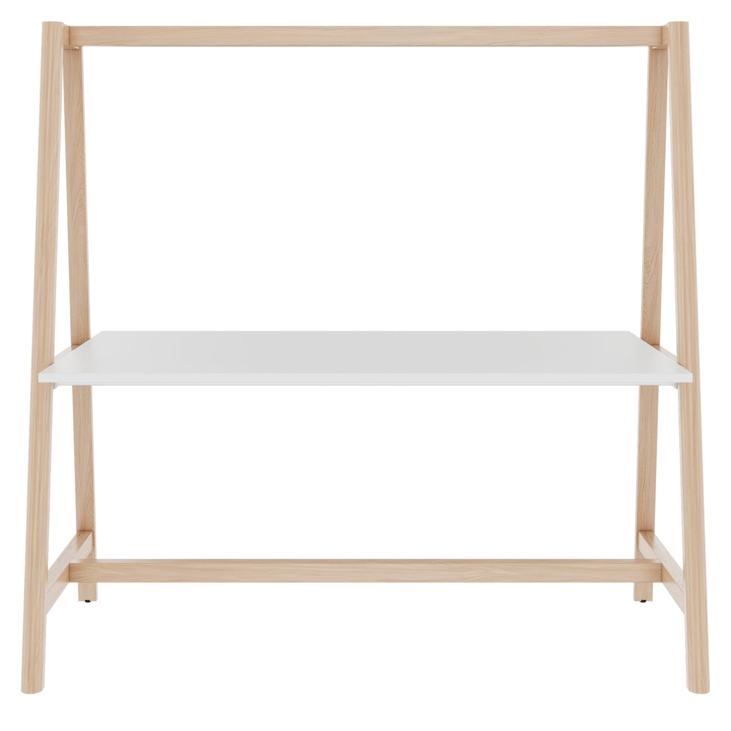 NOVA WOOD Multipurpose table | 1400 - 1800 x 740 - 1050 mm, white