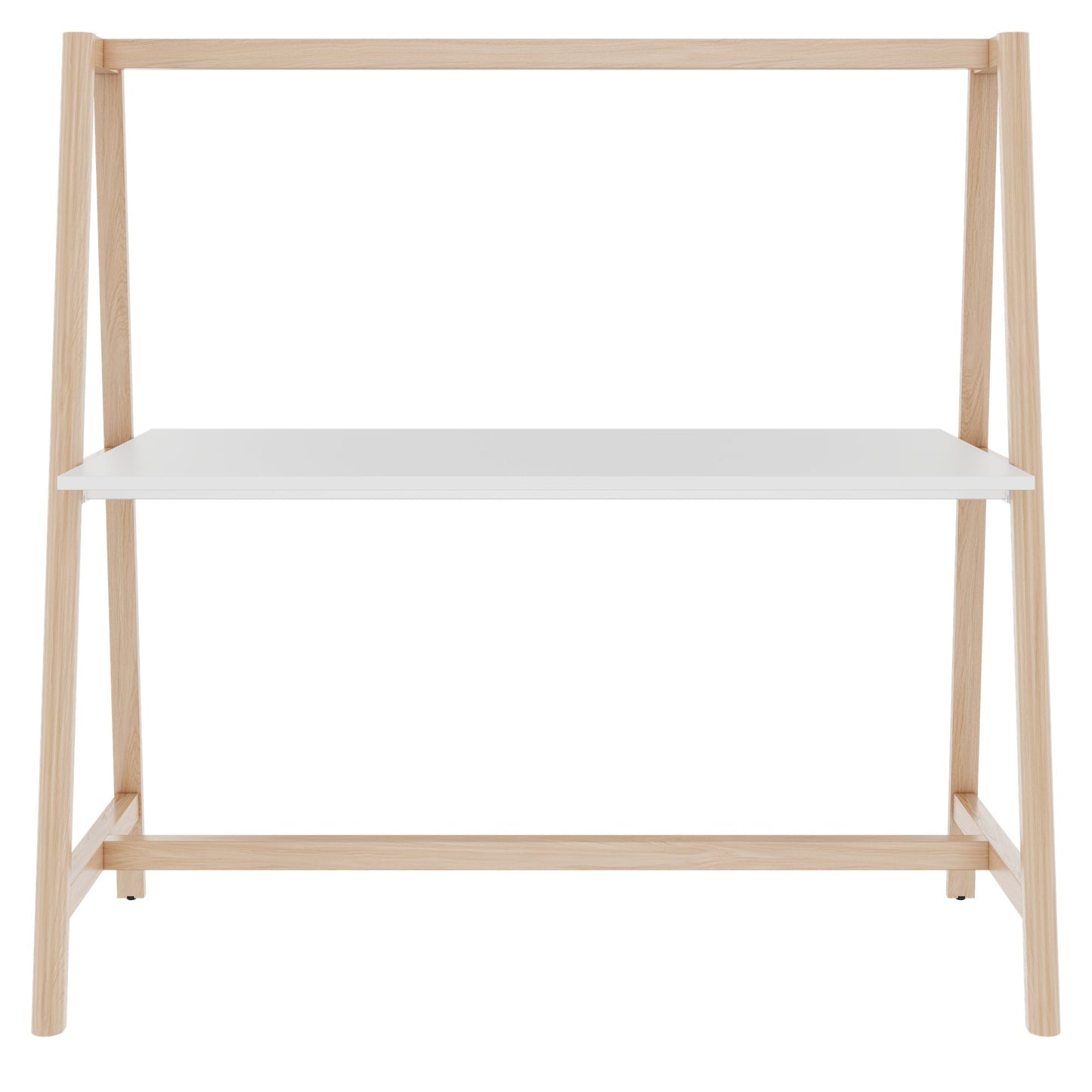 NOVA WOOD Multipurpose table | 1400 - 1800 x 740 - 1050 mm, white
