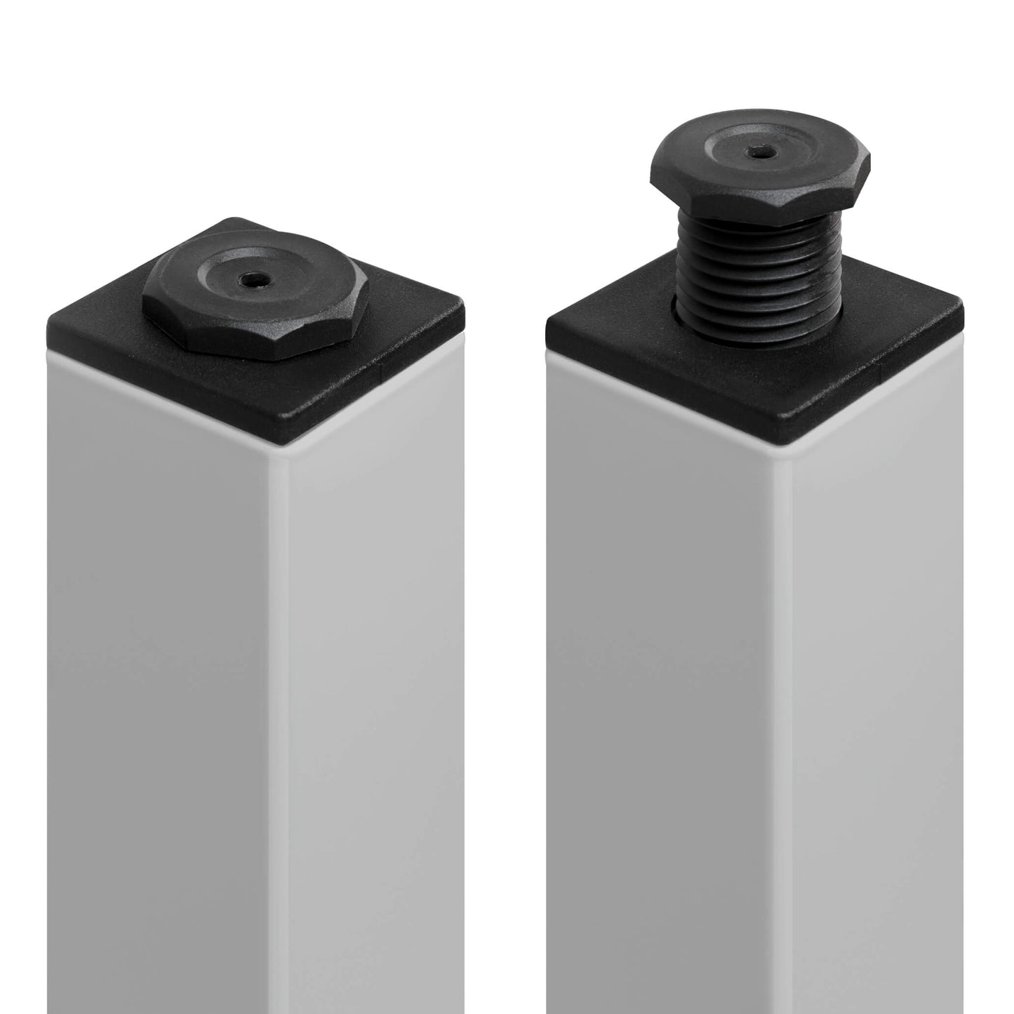 NOVA U Besprechungstisch | Rund, Ø 1000 mm, Weiß