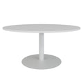 OPTIMA Conference table | Round, Ø800-1200 mm, Pearl gray - 1 Thumbnail Image