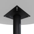 OPTIMA Conference table | Round, Ø800-1200 mm, Pearl gray - 3 Thumbnail Image