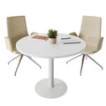 Table de réunion OPTIMA | Ronde, Ø800-1500 mm, blanche - 2 Thumbnail Image