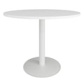 Table de réunion OPTIMA | Ronde, Ø800-1500 mm, blanche - 1 Thumbnail Image