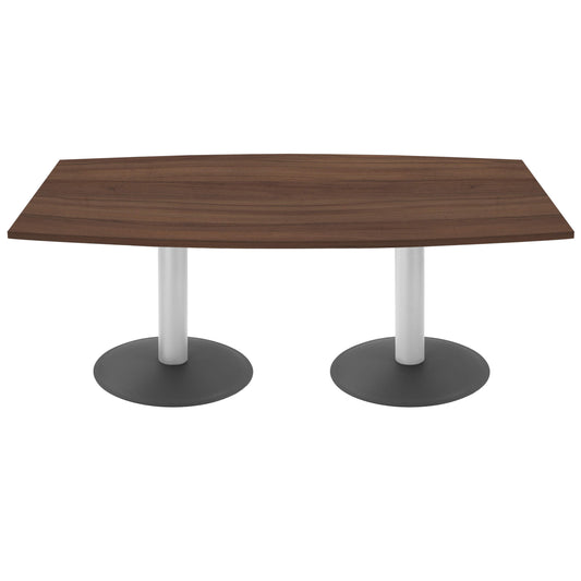 OPTIMA Tabella della conferenza | Forma di avvio, 1800 x 1000 mm (6 - 8 persone), noce