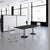 OPTIMA Tableau de conférence | Forme de démarrage, 2000 x 1000 mm (6 - 8 personnes), anthracite