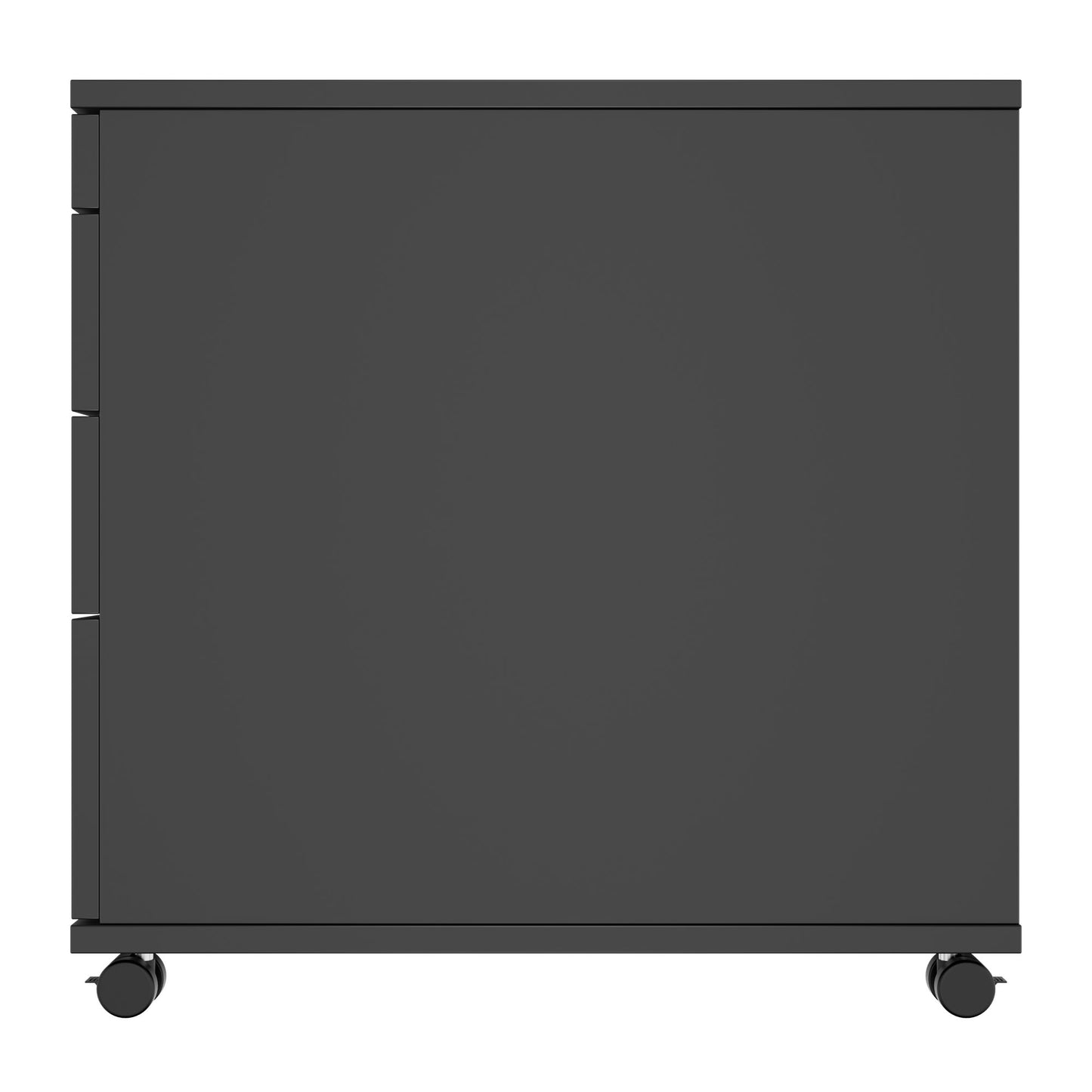 OPTIMA PRO Roll container | 3 metal drawers + 1 small parts, soft close, anthracite
