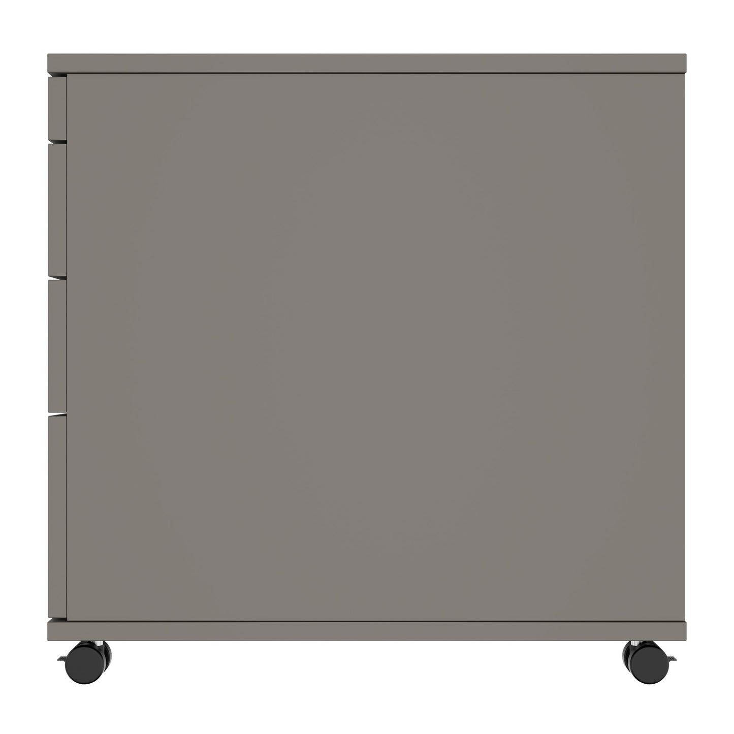 OPTIMA PRO Roll container | 3 metal drawers + 1 small parts, soft close, cubanite gray