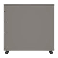 OPTIMA PRO Rollcontainer | 3 Metallschubladen + 1 Kleinteilefach, Soft Close, Cubanitgrau - 6 Thumbnail Image