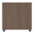 OPTIMA PRO Roll container | 3 metal drawers + 1 small parts, soft close, walnut - 6 Thumbnail Image