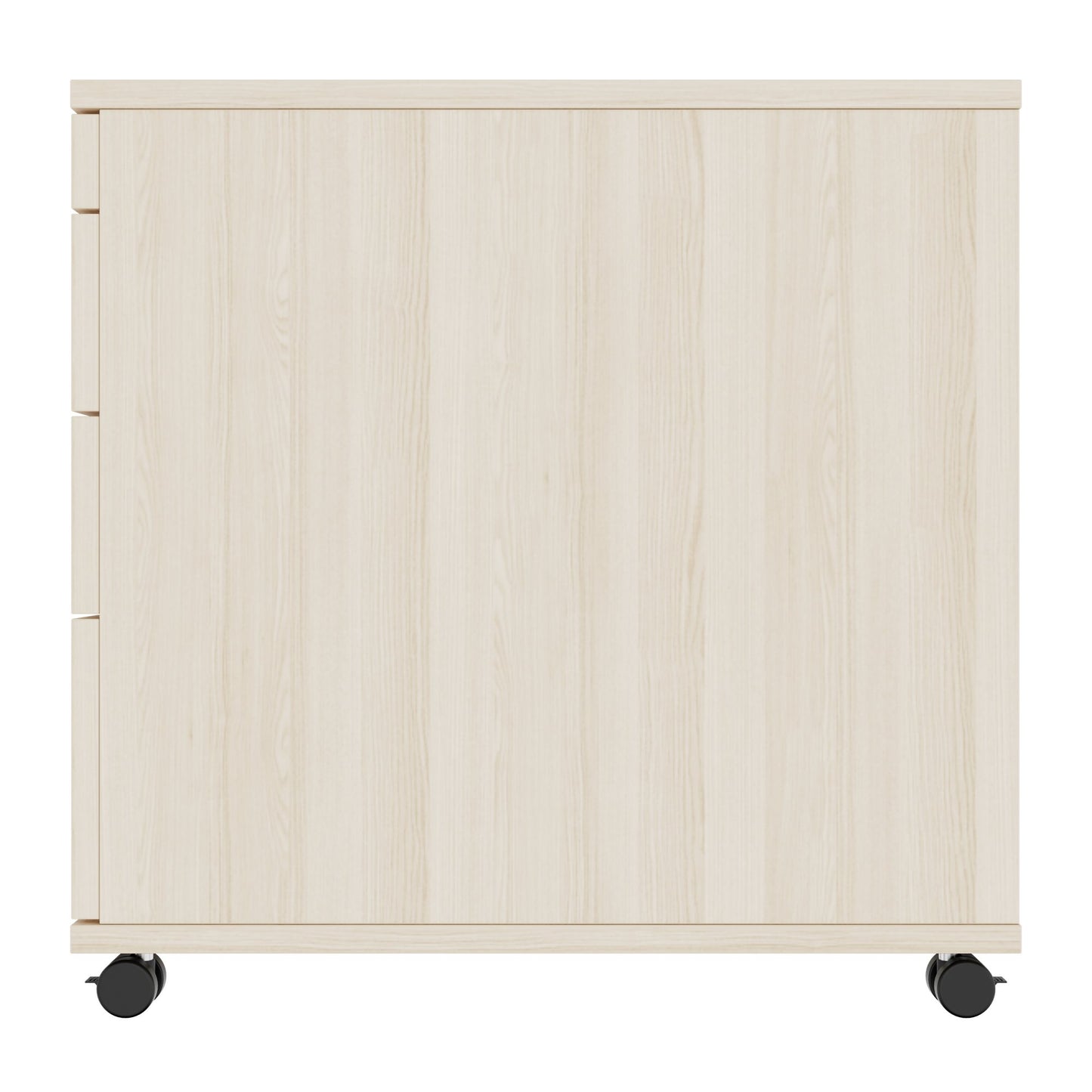 OPTIMA PRO Roll container | 3 metal drawers + 1 small parts, soft close, sand ash