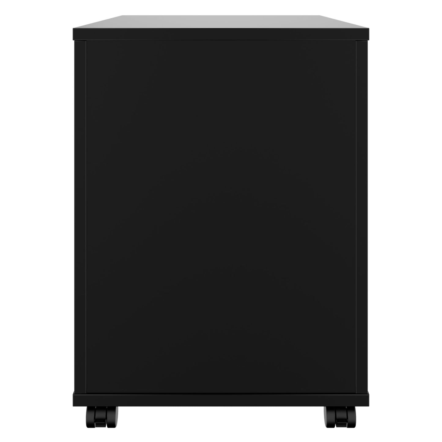 OPTIMA PRO Roll container | 3 metal drawers + 1 small parts, soft close, black