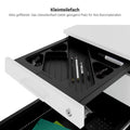 OPTIMA PRO Roll container | 3 metal drawers + 1 small parts, soft close, white - 13 Thumbnail Image