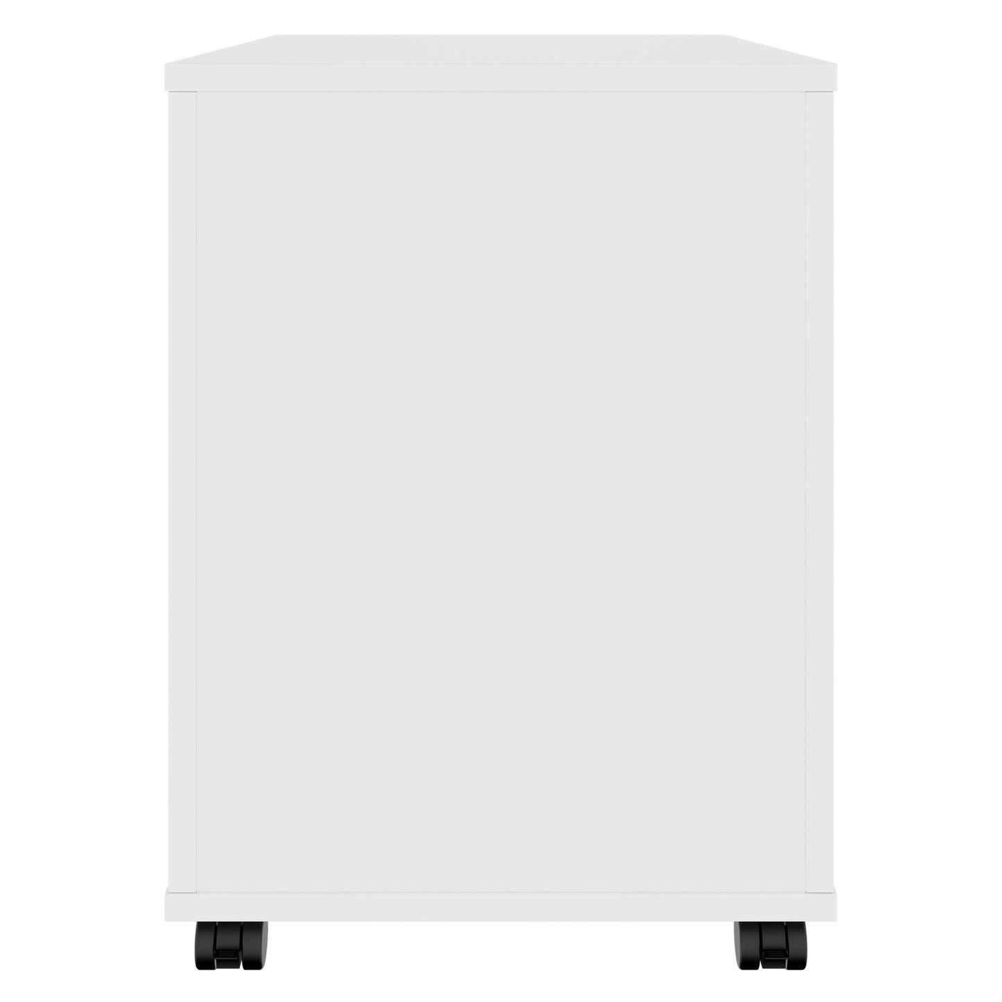 OPTIMA PRO Roll container | 3 metal drawers + 1 small parts, soft close, white