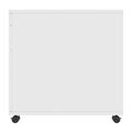 OPTIMA PRO Roll container | 3 metal drawers + 1 small parts, soft close, white - 6 Thumbnail Image