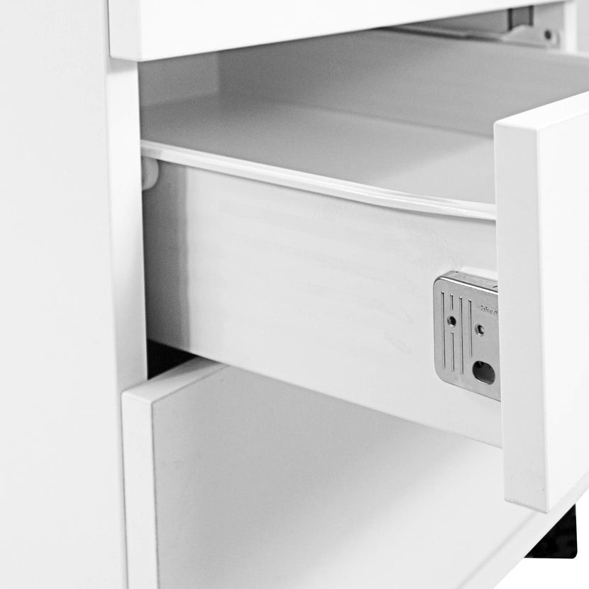 OPTIMA Roll container | Top register, 600 mm deep, white