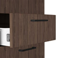 OPTIMA standing container | 600 mm deep, walnut - 2 Thumbnail Image