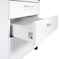OPTIMA Stand container | 600 mm deep, white - 3 Thumbnail Image