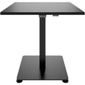 OPTIMA UP Besprechungstisch | 800 x 800 mm, elektrisch höhenverstellbar, Schwarz - 2 Thumbnail Image