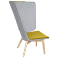 TWIST&SIT Ohrensessel | Massivholz-Gestell, Wollbezug SYNERGY - 11 Thumbnail Image
