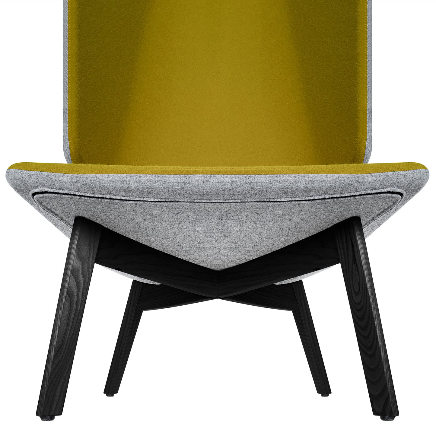 TWIST&SIT wing chair | Solid wood frame, wool cover VELITO