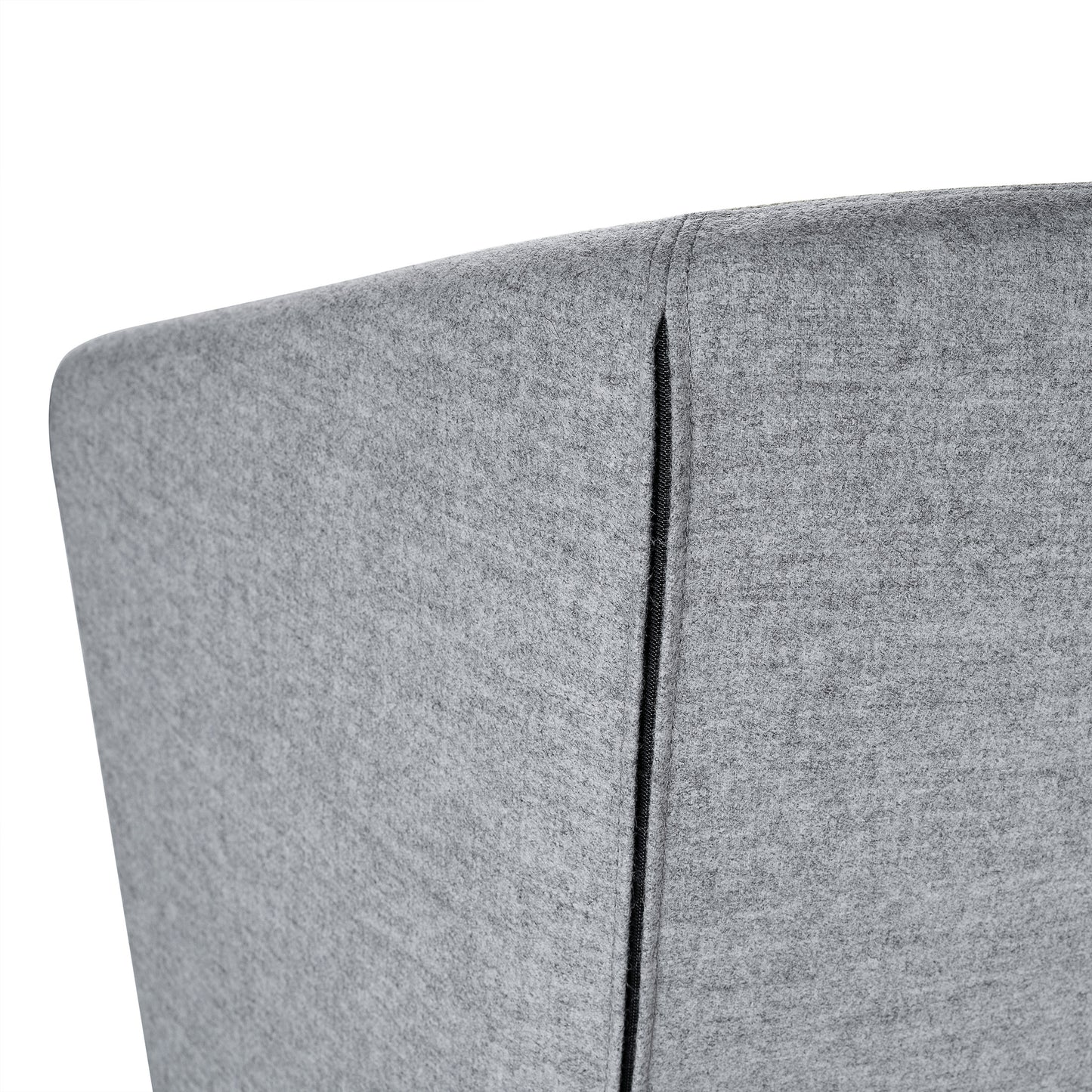 TWIST&SIT Chaise d'oeuf | Croix de 4 pieds, réglable en hauteur, couverture de laine velito