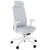Smart Adjust office swinging chair | Synchronous mechanics, 4D armrests, headrest optional, gray