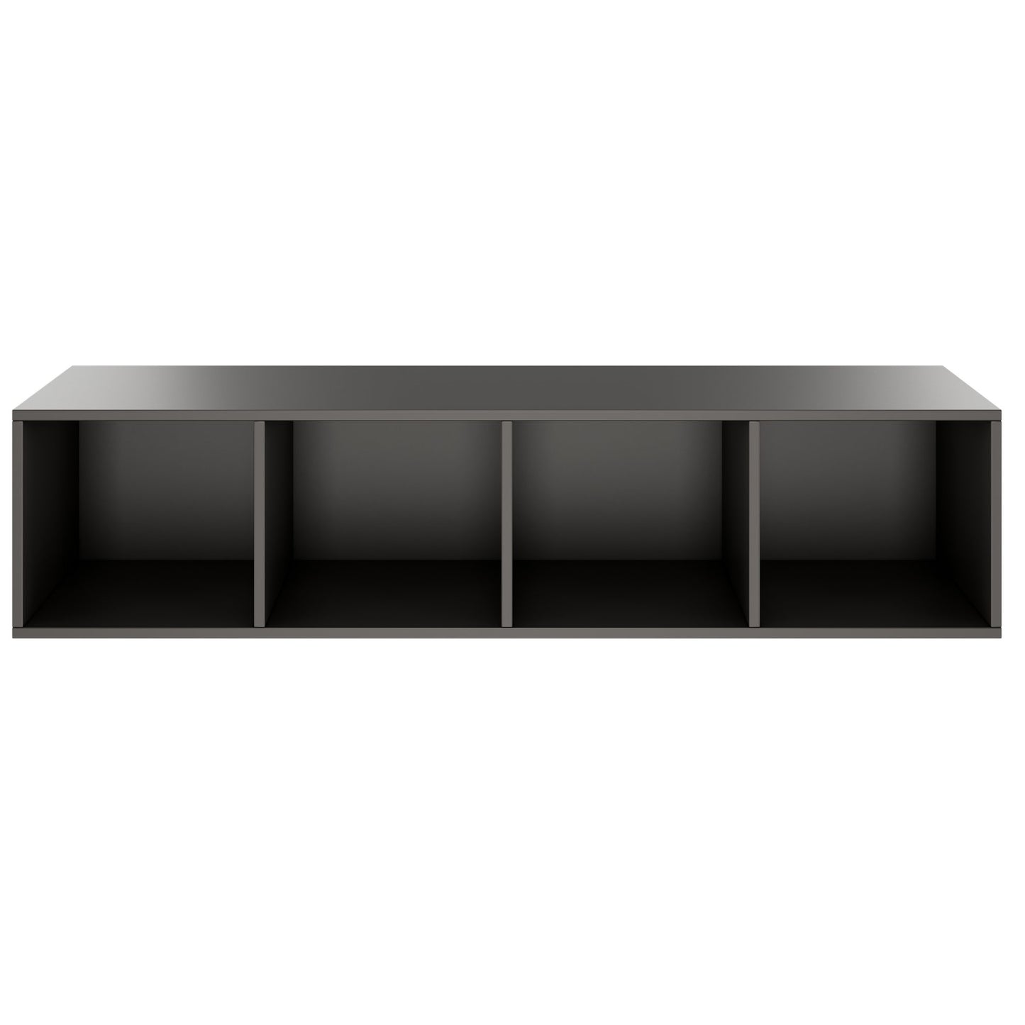 PRO Scaffale di configurazione | 1 OH, 800 - 1600 x 370 mm, corpus incollato, grafite