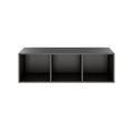 PRO Aufsatzregal | 1 OH, 800 - 1600 x 370 mm, verleimter Korpus, Graphit - 3 Thumbnail Image