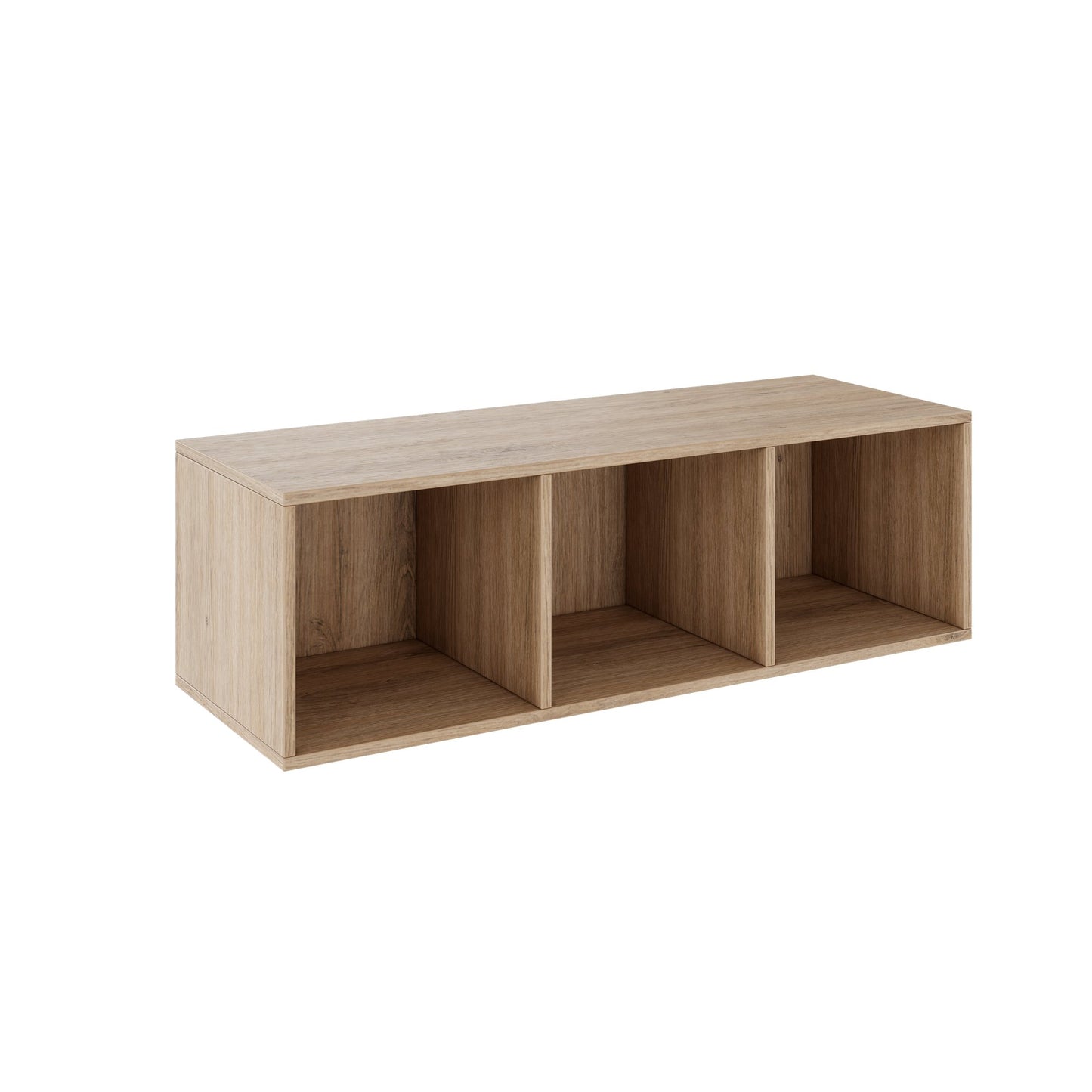 PRO Scaffale di configurazione | 1 OH, 800 - 1600 x 370 mm, corpus incollato, quercia naturale