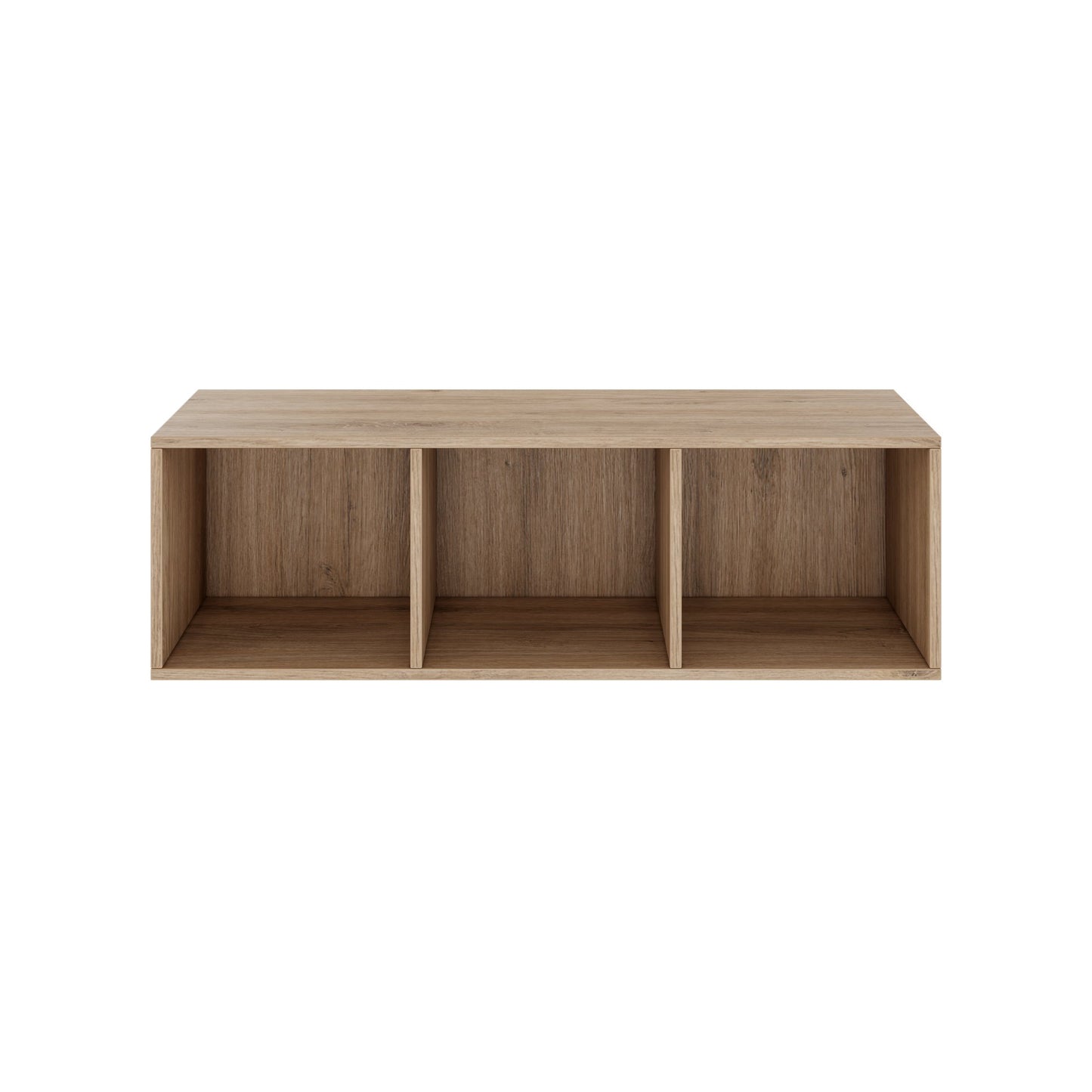 PRO Scaffale di configurazione | 1 OH, 800 - 1600 x 370 mm, corpus incollato, quercia naturale
