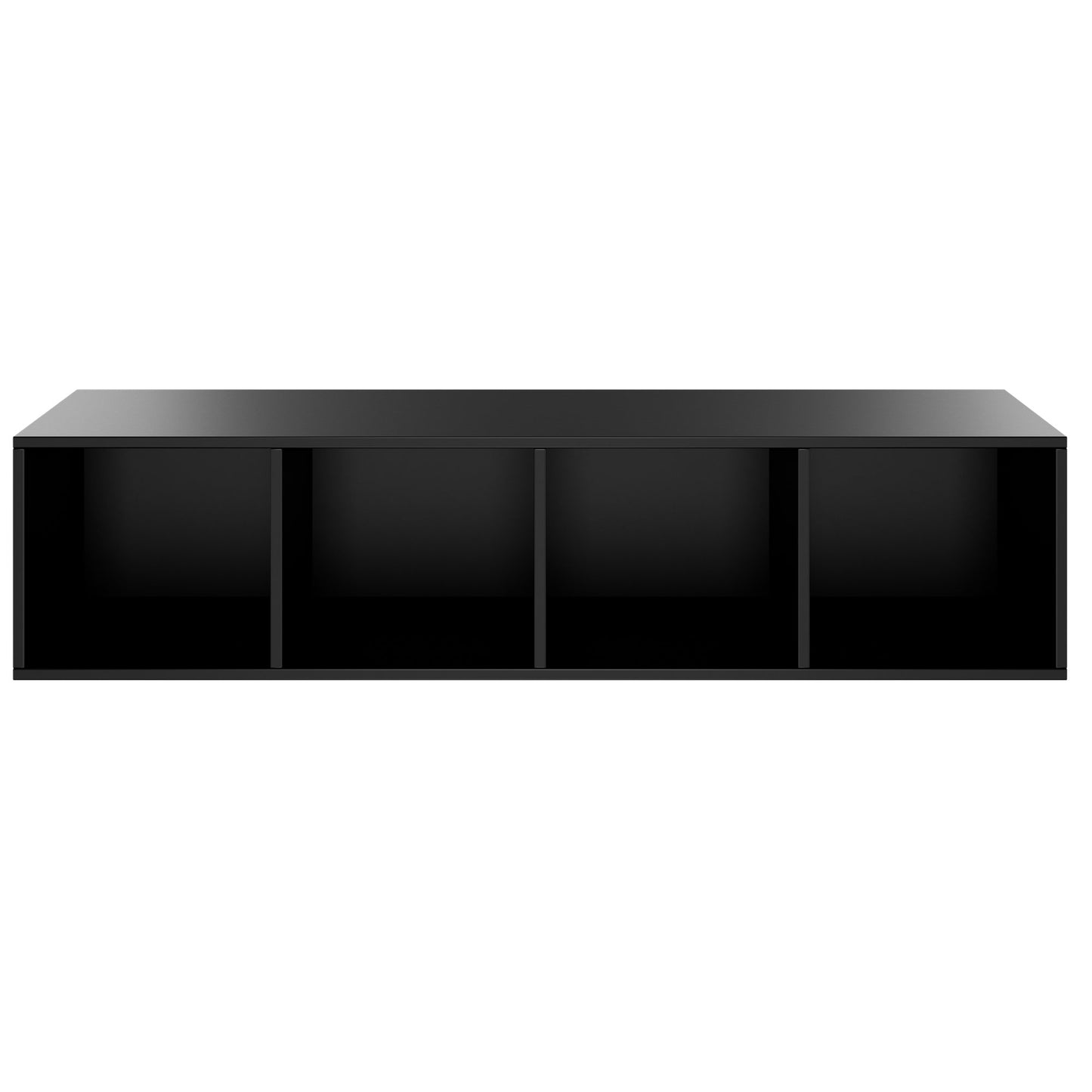 PRO Scaffale di configurazione | 1 OH, 800 - 1600 x 370 mm, corpus incollato, nero