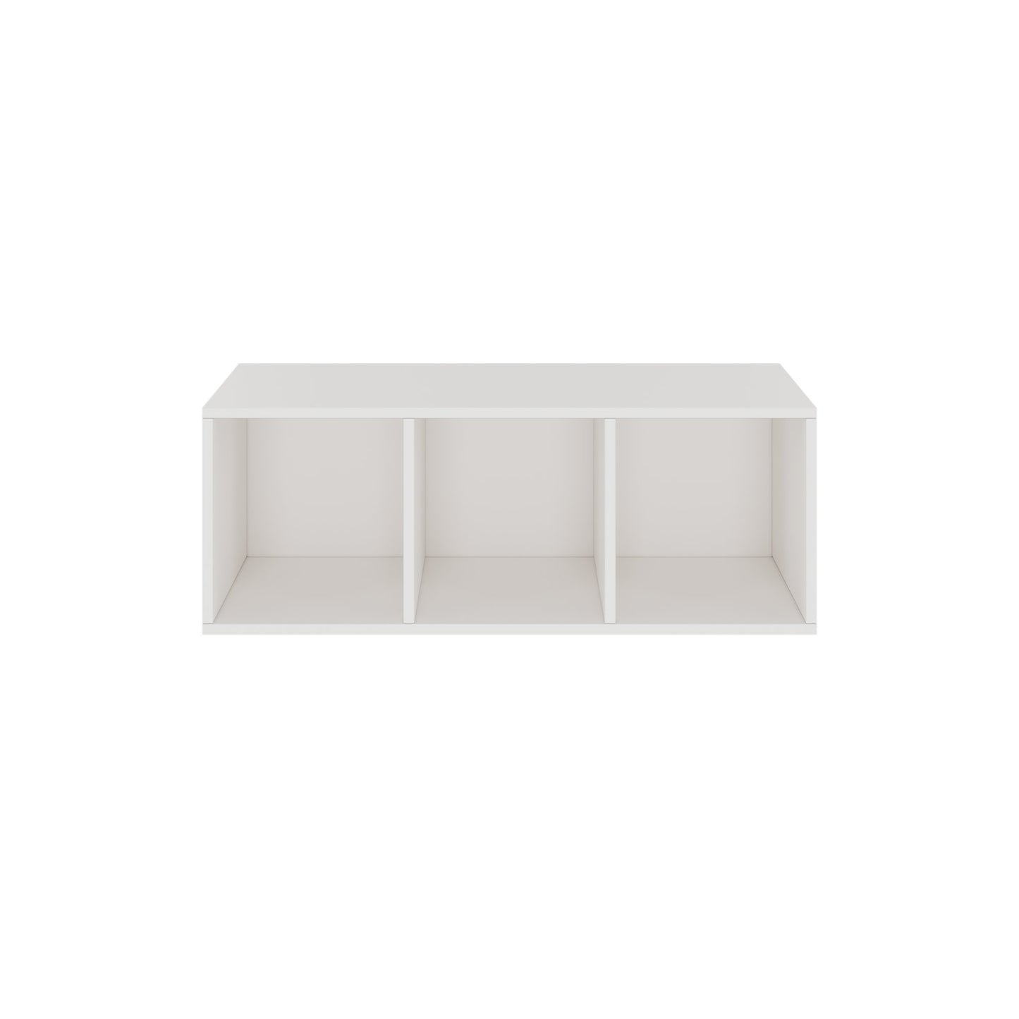 PRO Aufsatzregal | 1 OH, 800 - 1600 x 370 mm, verleimter Korpus, Weiß