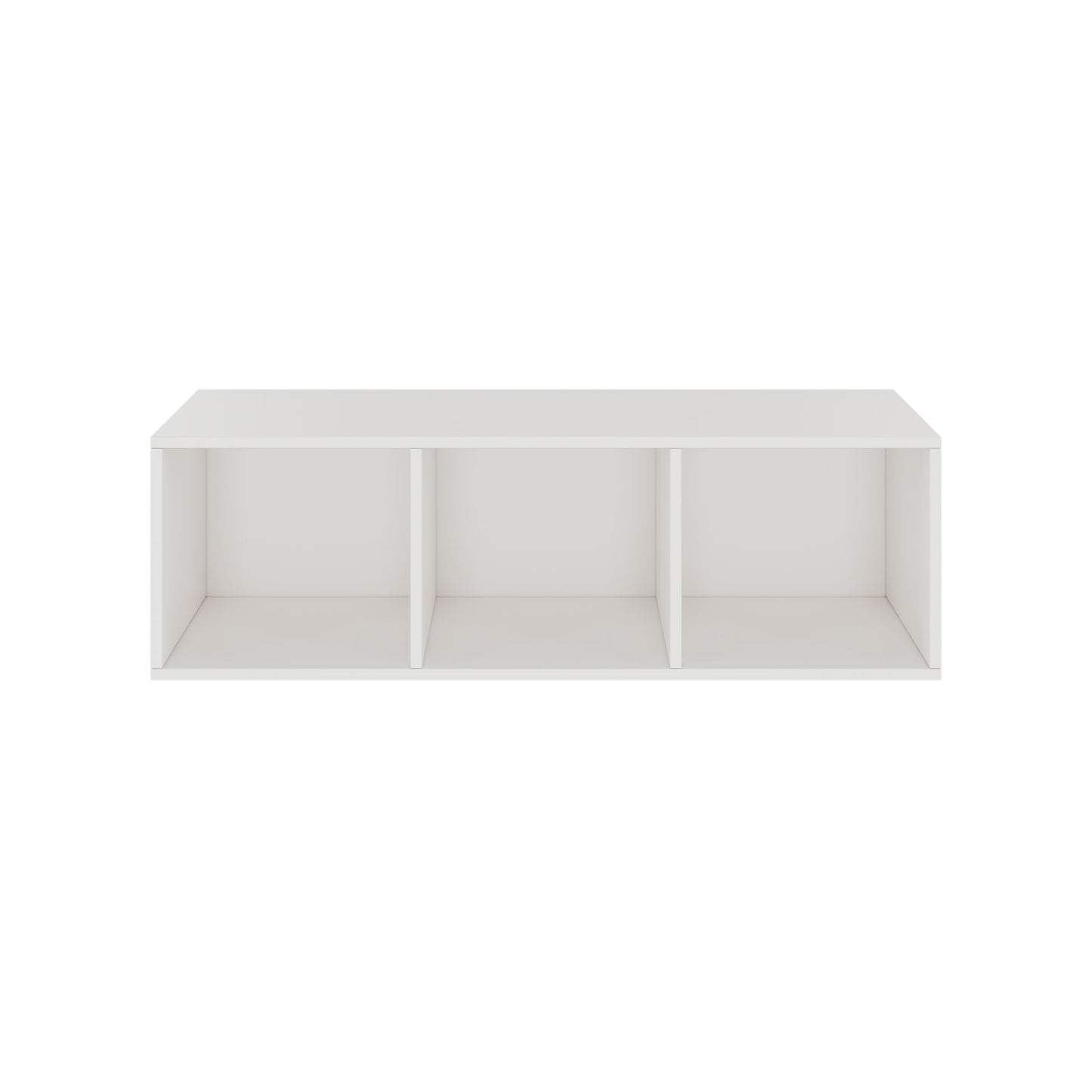PRO Aufsatzregal | 1 OH, 800 - 1600 x 370 mm, verleimter Korpus, Weiß