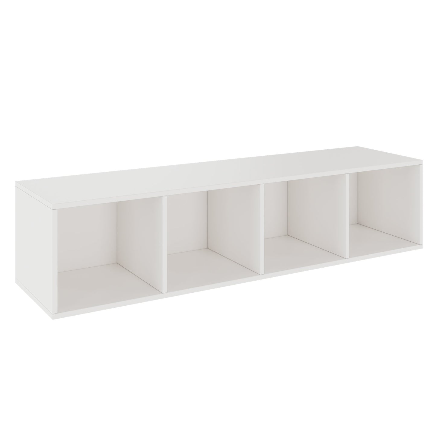 PRO Scaffale di configurazione | 1 OH, 800 - 1600 x 370 mm, corpo incollato, bianco