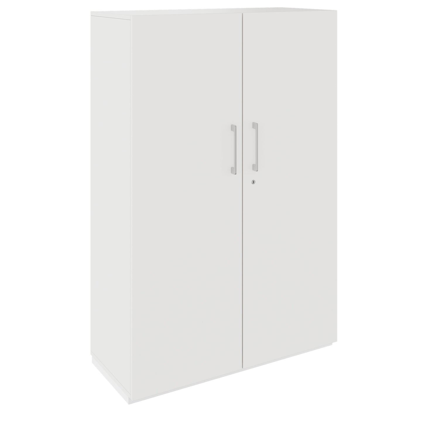 PRO Flügeltürenschrank | 4 OH, 800 - 1200 x 1510 mm, Soft-Close, Weiß