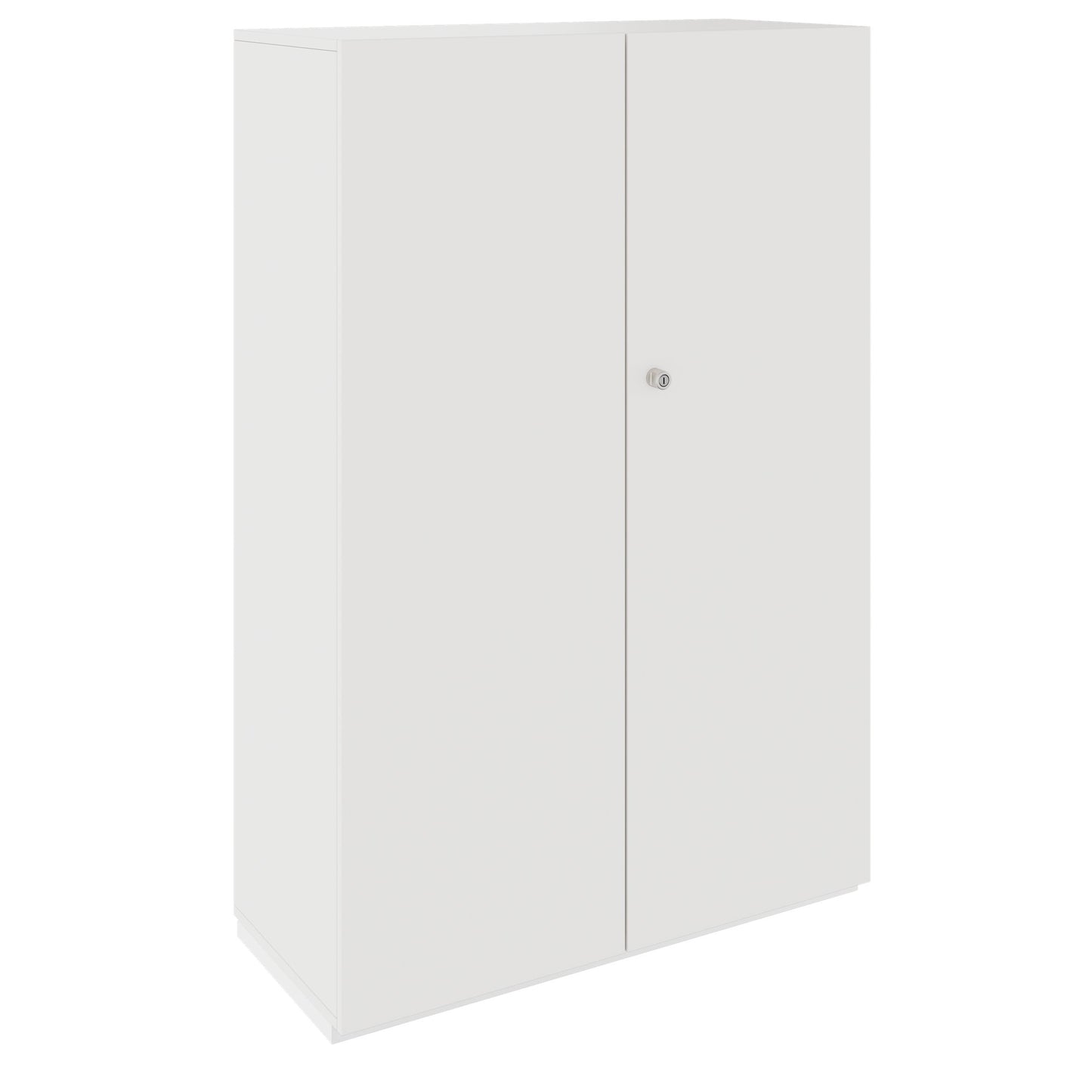 PRO Flügeltürenschrank | 4 OH, 800 - 1200 x 1510 mm, Soft-Close, Weiß