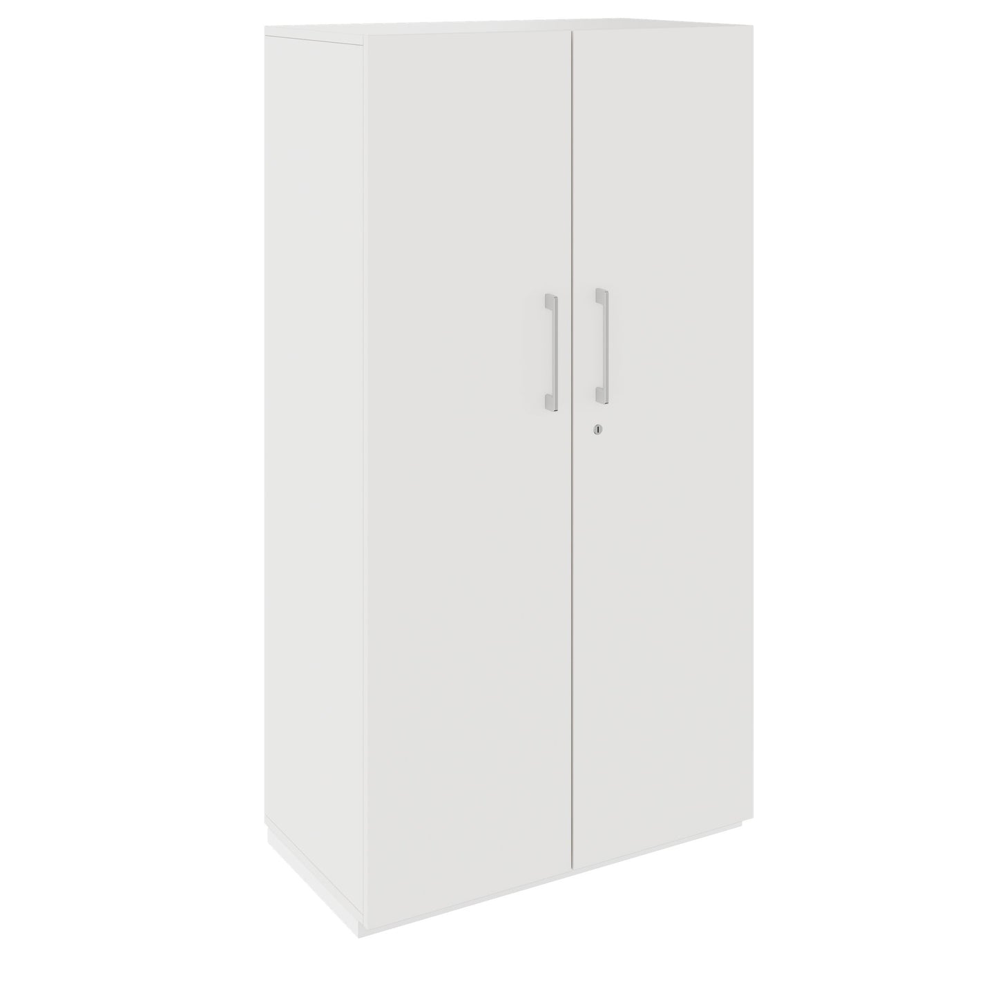 PRO Flügeltürenschrank | 4 OH, 800 - 1200 x 1510 mm, Soft-Close, Weiß